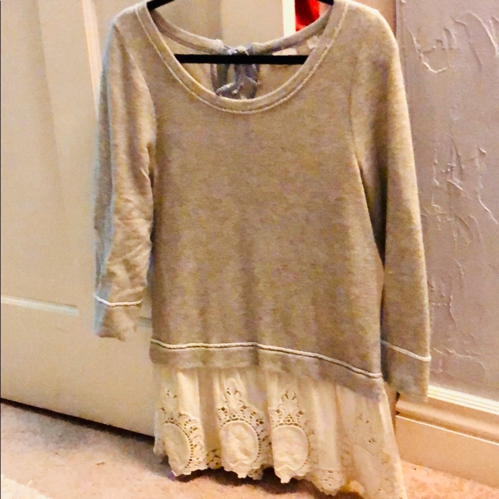 Women’s small Anthropologie lace sweater